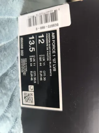 Nike Air Force 1 Beige y Blanco Nuevas