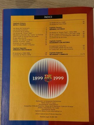 Los Tesoros del Barça 1899-1999 completo
