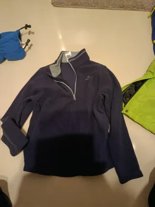 Pantalón de nieve azul talla 86-92 1-2 años