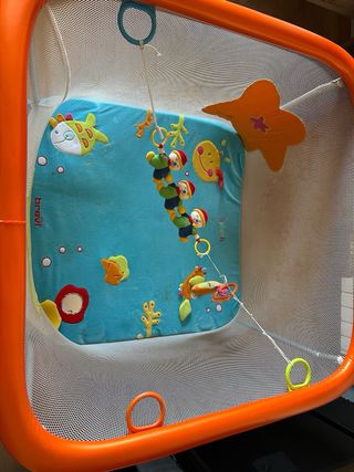 Parque cuna infantil Brevi Soft & Play Blu Sea