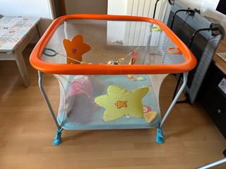 Parque cuna infantil Brevi Soft & Play Blu Sea