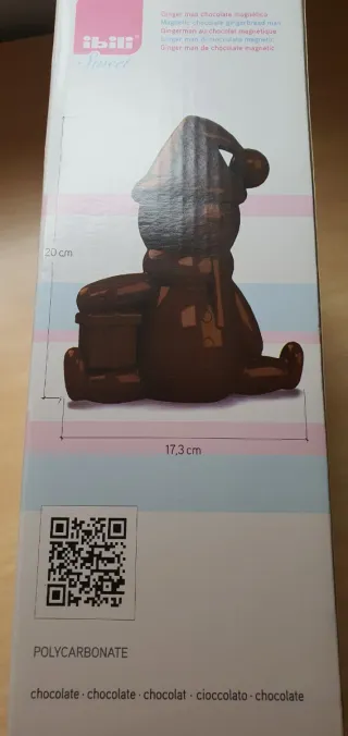 Molde Chocolate Muñeco Nieve 3D ibili