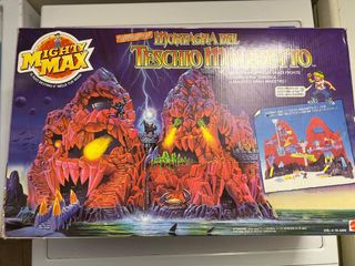 scatola Mighty Max Montagna del Teschio Maledetto
