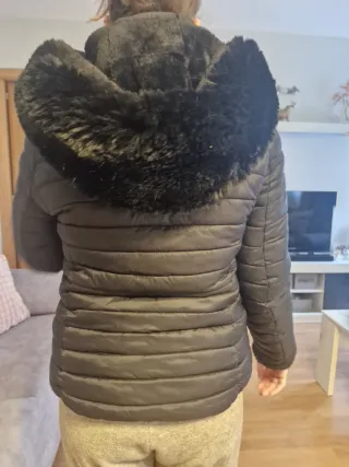 Chaqueta reversible negra