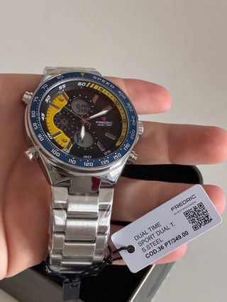 Reloj Frederic Acero Dual Time Chronograph
