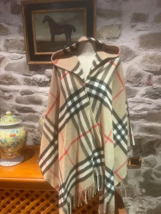 Mantella Burberry Beige Multicolore Taglia Unica