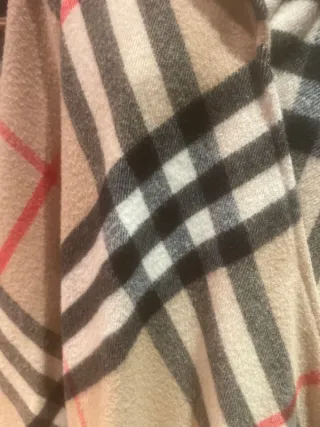 Mantella Burberry Beige Multicolore Taglia Unica