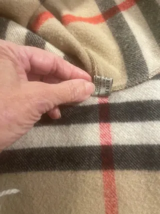 Mantella Burberry Beige Multicolore Taglia Unica