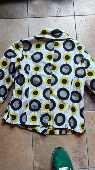 Americana Multicolor Talla L Manga 3/4