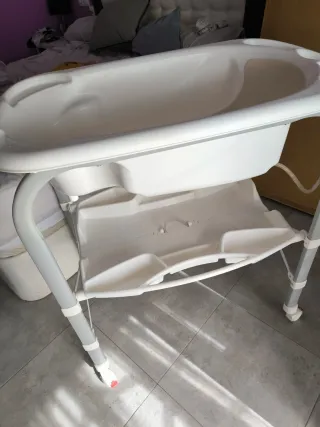 Cambiador bebé y bañera para recién nacidos