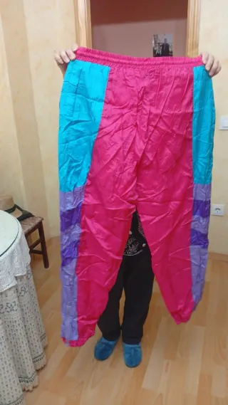Chándal completo 80s Nuevo Rosa y Turquesa