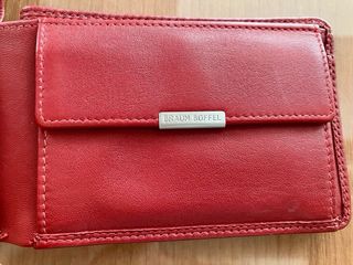Braun Büffel Cartera Golf Edition Piel Roja