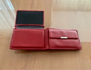 Braun Büffel Cartera Golf Edition Piel Roja