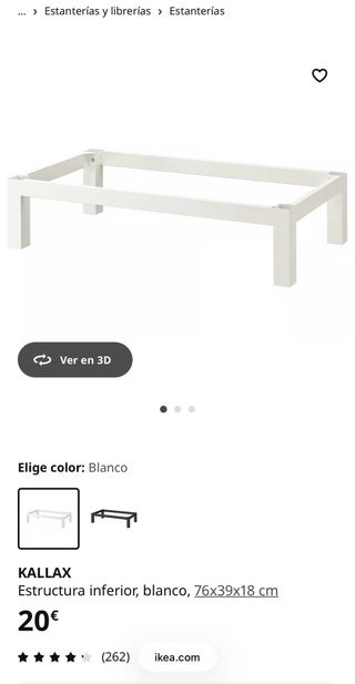 Casita de muñecas con estantería