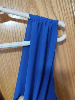 Vestido largo azul feversave