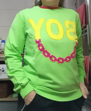 3 bellissime Felpe Boy London Garzate