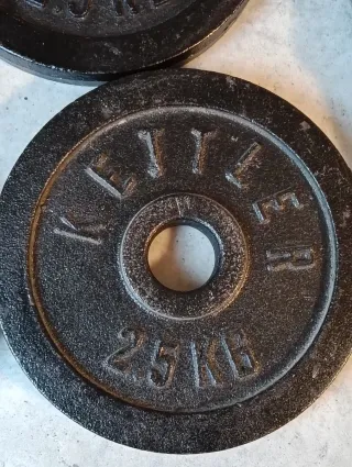 Mancuerna ajustable con discos