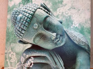 Cuadro Buda Durmiente Grande