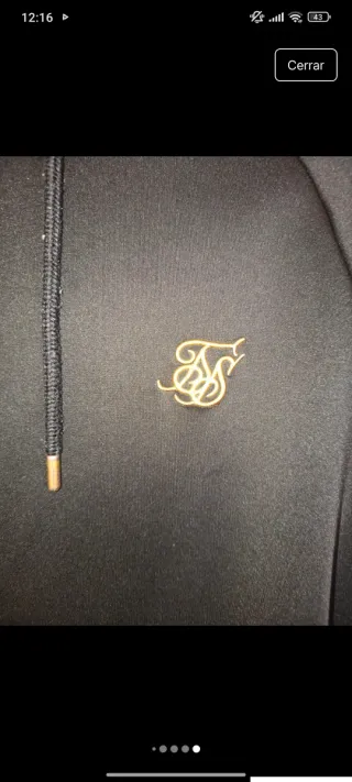 Sudadera Sik Silk Crop Top Multicolor