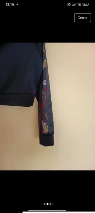 Sudadera Sik Silk Crop Top Multicolor