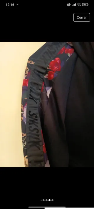 Sudadera Sik Silk Crop Top Multicolor