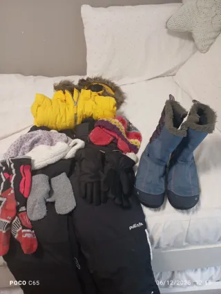 Ropa de invierno para niño