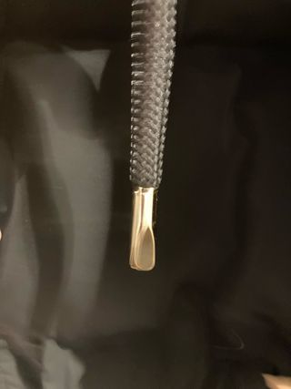 Abrigo Parka Zara Negro