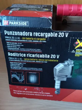 Punzonadora Parkside 20V PMKA 20-LI A1