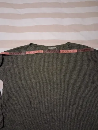 Conjunto de punto verde musgo