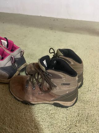 Botas de montaña niño/a marrones y grises