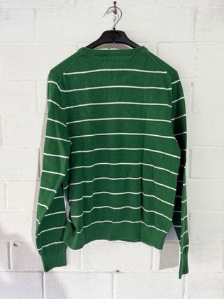 Maglione Tommy Hilfiger a righe verdi