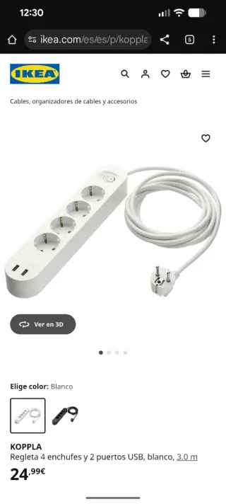 Escritorio Ikea Blanco