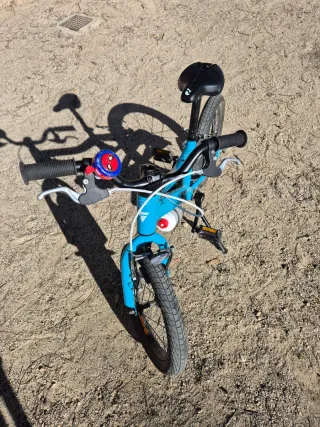 Bici infantil azul conor, apolo wrc 16"