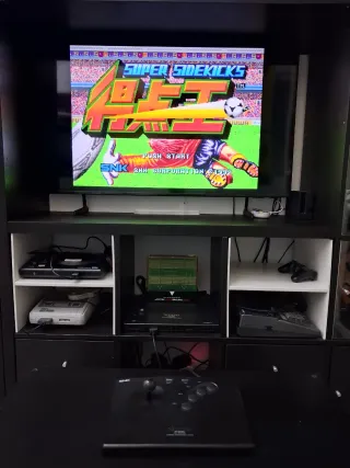Videojuego Super Side Kicks NEO GEO MVS