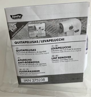 Quitapelusas AquaPur con cepillo