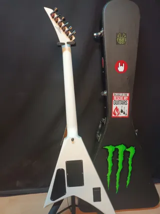 Guitarra Jackson Randy Rhoads Blanca