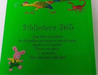 365 adivinanzas de la abuelita (Biblioteca 365)...