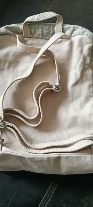 Mochila Biba Piel Beige