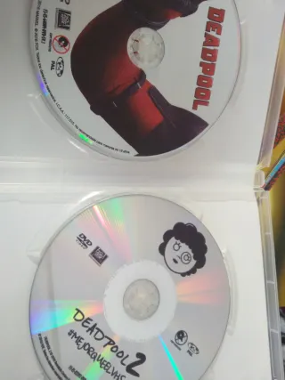 Pack Deadpool 1 y 2 DVD