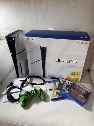 Playstation 5 825GB + 3 Juegos