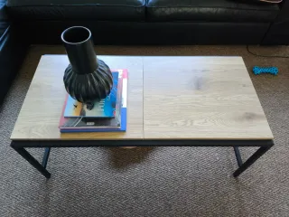 Mesa de centro madera y metal