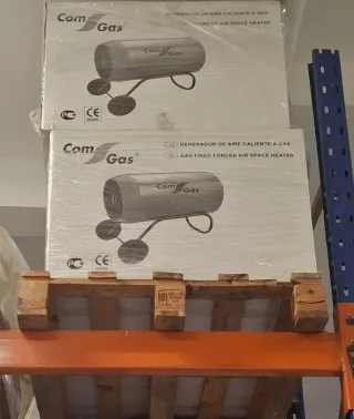 Generador de aire caliente Com Gas