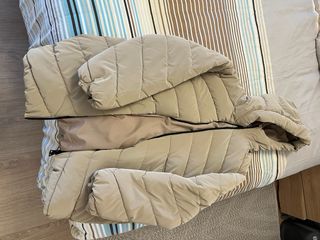 Abrigo Zara 13-14 años beige valido tb para mujer