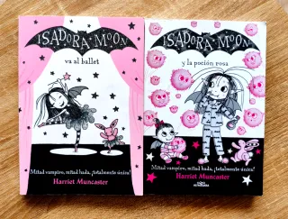 Pack 5 libros de Isadora Moon + punto de libro