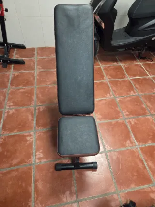 Banco de musculación reclinable