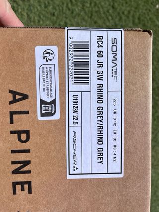 Botas de esquí niño niña Fischer JR RCA Talla 36