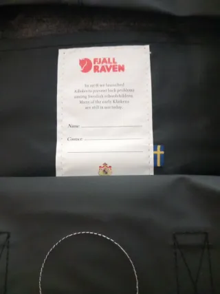 Mochila Fjallraven Kanken Negra