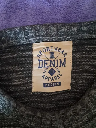 Jersey TEX gris talla M