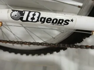 Bicicleta Montaña y Ciudad DENBIKE Roja