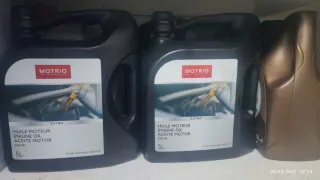 Aceite Motor Motrio 5W-40 5L 4 unidades